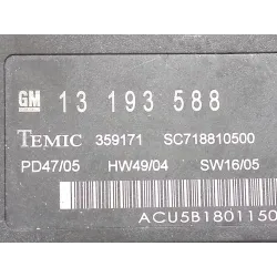 Recambio de modulo electronico para opel vectra c berlina (2002) 1.9 cdti referencia OEM IAM 13193588  