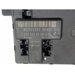 Recambio de centralita cierre para mercedes-benz clase c (bm 203) sportcoupe (10.2000) 2.2 c 220 cdi (203.706) [2,2 ltr. - 105 k