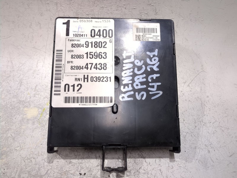 Recambio de modulo electronico para renault espace iv (jk0/1_) 2.2 dci (jk07) referencia OEM IAM 82004474438 8200315963  