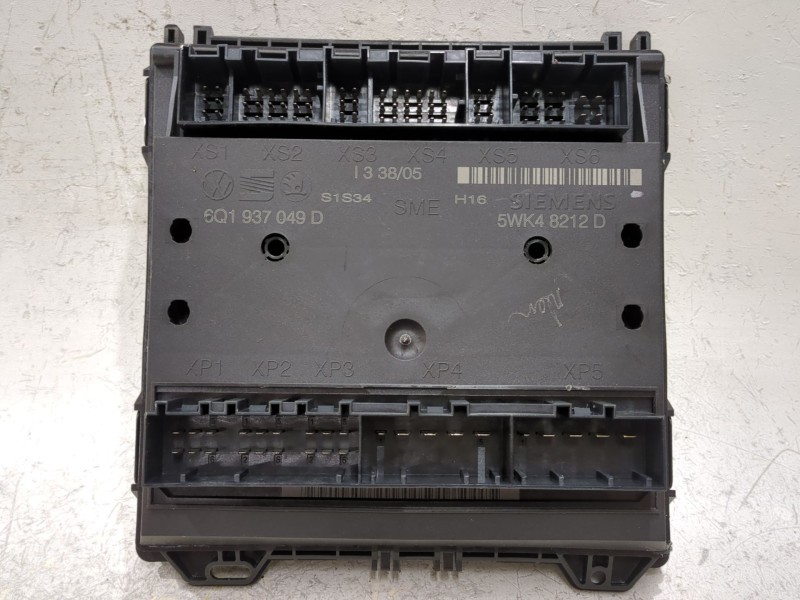 Recambio de caja reles / fusibles para seat ibiza (6l1)(04.2002) 1.9 tdi referencia OEM IAM 6Q1937049D 5WK48212D  