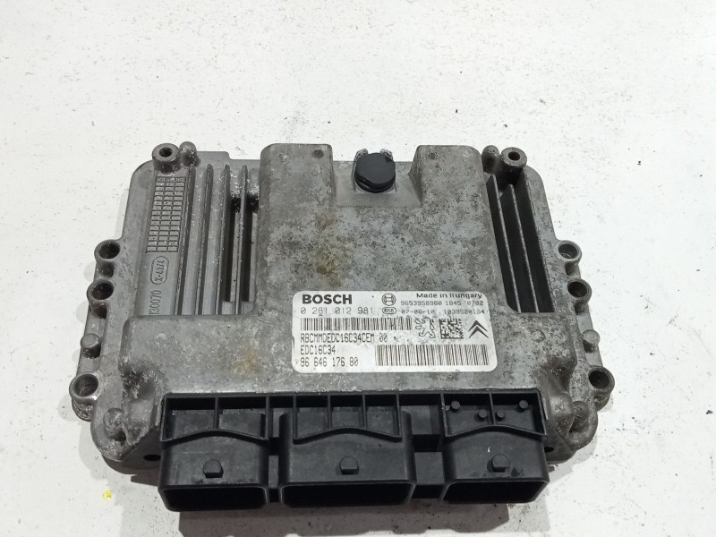 Recambio de centralita inyeccion para citroën c4 picasso (2007) 1.6 hdi referencia OEM IAM 0281012981  