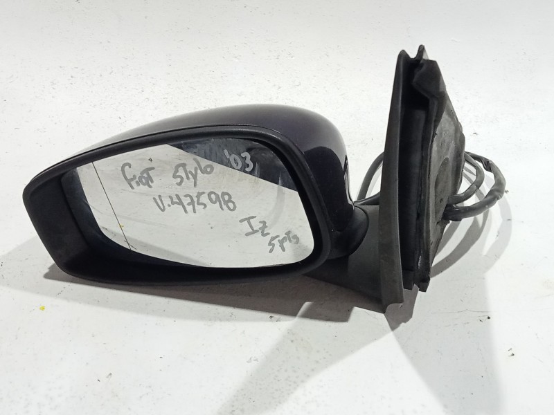 Recambio de retrovisor izquierdo para fiat stilo multi wagon (192_) 1.9 jtd referencia OEM IAM 01704607900  