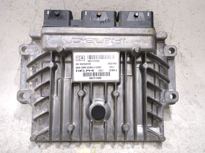 Recambio de centralita inyeccion para citroën c5 iii (rd_) 2.0 hdi 140 referencia OEM IAM 9663548180  