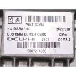 Recambio de centralita inyeccion para citroën c5 iii (rd_) 2.0 hdi 140 referencia OEM IAM 9663548180  