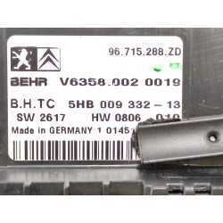 Recambio de mando climatizador para citroën c5 iii (rd_) 2.0 hdi 140 referencia OEM IAM 96715288ZD  