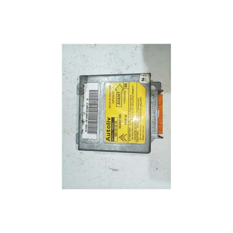 Recambio de centralita airbag para citroën xsara berlina (1997) 1.9 td referencia OEM IAM 550535300  