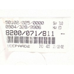 Recambio de cuadro completo para renault megane i scenic (ja0)(1996) 1.9 d 80cv referencia OEM IAM 8200071811  