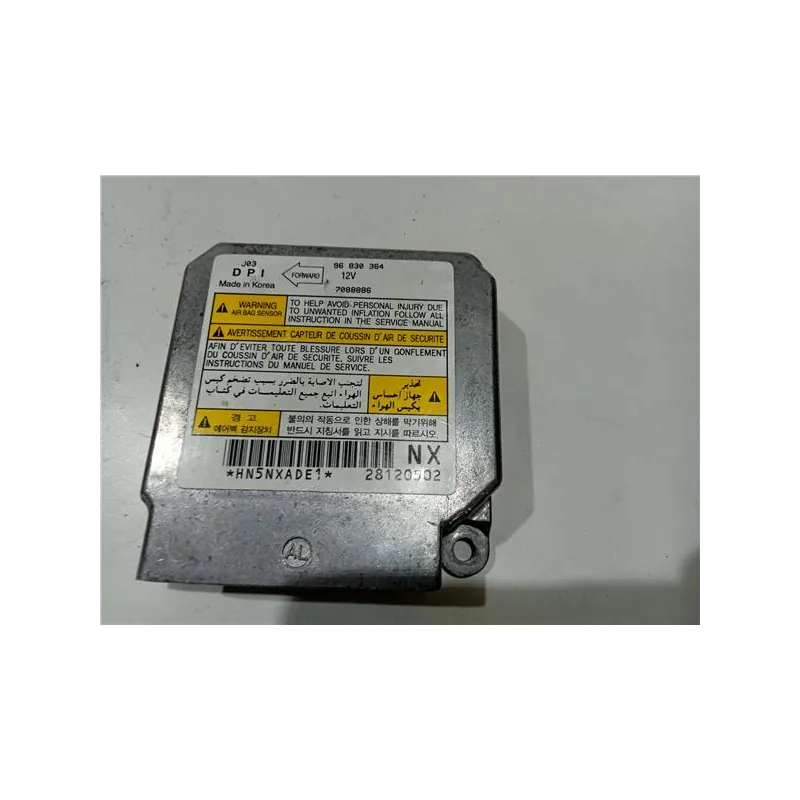 Recambio de centralita airbag para citroën c3 (2002) hdi referencia OEM IAM 96830364  