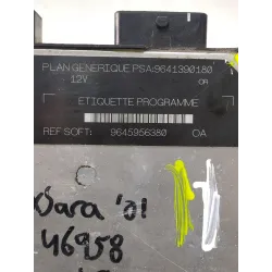 Recambio de centralita inyeccion para citroën xsara (n1) 1.9 d referencia OEM IAM 9641390180 9645956380 R04080023F  