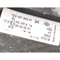 Recambio de faro delantero izquierdo para opel astra g berlina (1998) 2.0 dti 16v referencia OEM IAM 1EG00764031  