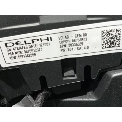 Recambio de volante para peugeot 208 1.6 hdi referencia OEM IAM 28336359  