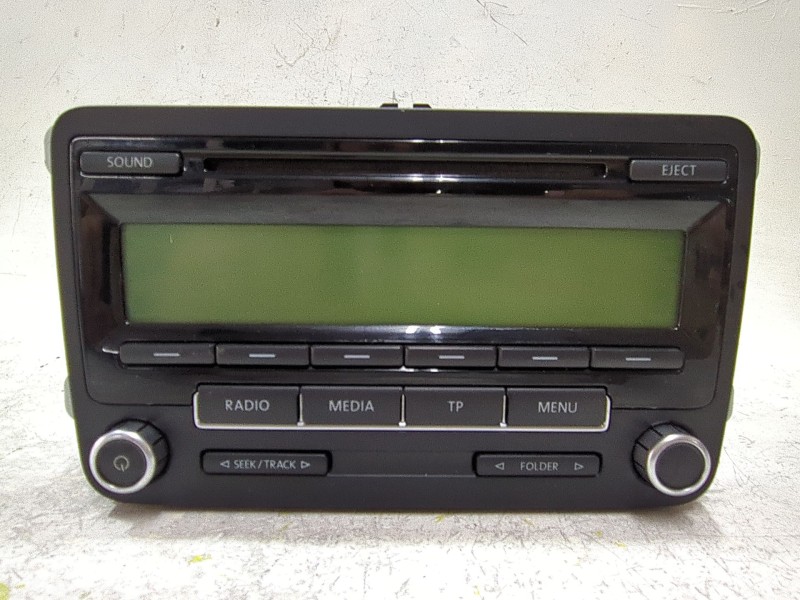 Recambio de sistema audio / radio cd para volkswagen golf vi (5k1) 2.0 tdi referencia OEM IAM 1K0035186AA 7647201360  