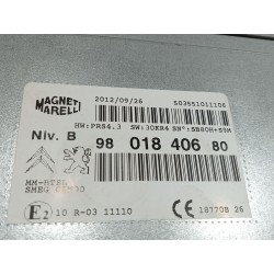 Recambio de sistema audio / radio cd para peugeot 208 1.6 hdi referencia OEM IAM 9801840680  