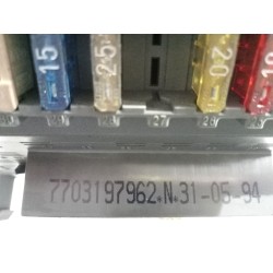 Recambio de caja reles / fusibles para renault laguna (b56)(1994) 2.0 referencia OEM IAM 7703197962  