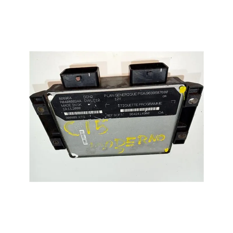 Recambio de centralita inyeccion para citroën c 15 d (161) referencia OEM IAM R04080024A  