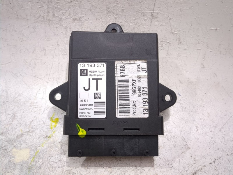 Recambio de modulo electronico para opel vectra c berlina (2002) 1.9 cdti referencia OEM IAM 13193371  