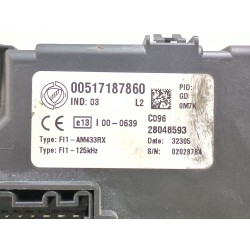 Recambio de caja reles / fusibles para fiat punto / grande punto (199) 1.3 d multijet referencia OEM IAM 00517187860  