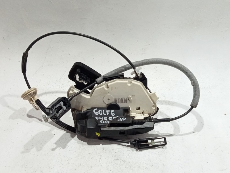 Recambio de cerradura puerta delantera derecha para volkswagen golf vi (5k1) 2.0 tdi referencia OEM IAM 5k1837016  