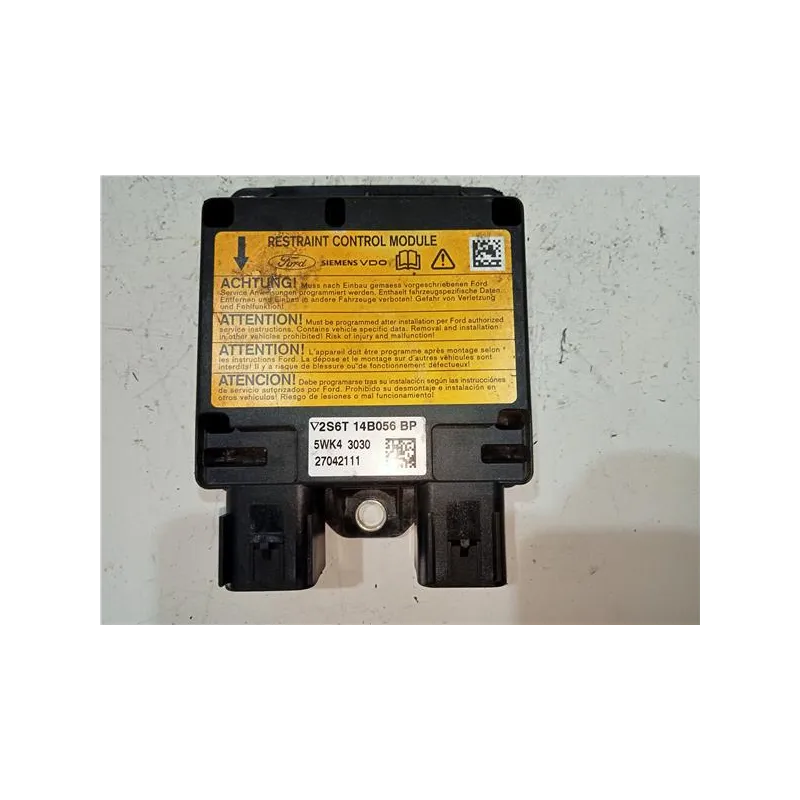Recambio de centralita airbag para ford fiesta (cbk)(2002) referencia OEM IAM 2S6T14B056BP  