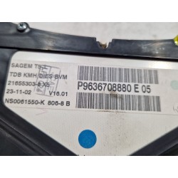 Recambio de cuadro instrumentos para peugeot 307 (3a/c) 2.0 hdi 90 referencia OEM IAM P9636708880E  