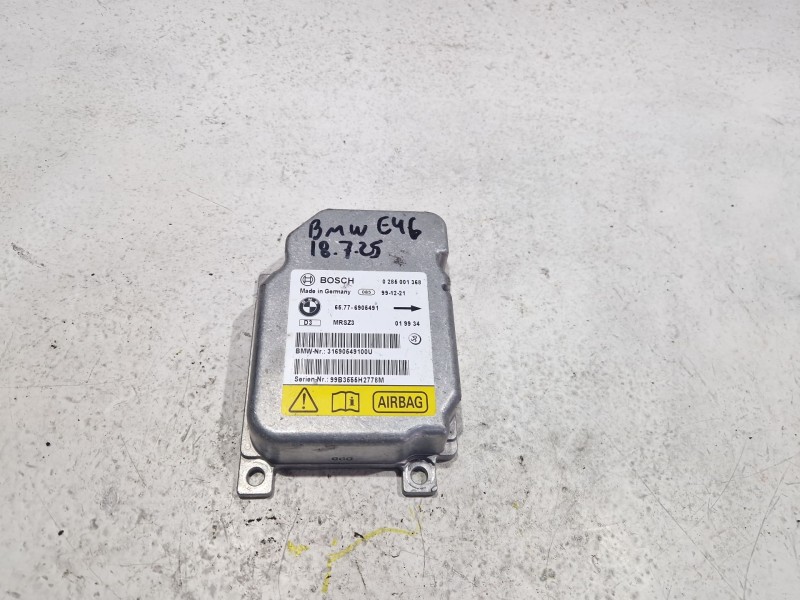 Recambio de centralita airbag para bmw 3 (e46) 320 i referencia OEM IAM 65776905491  