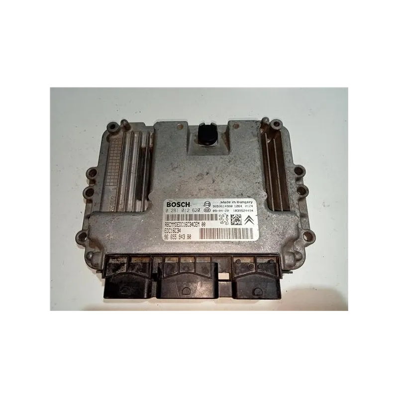 Recambio de centralita inyeccion para peugeot partner furgón 1.6 hdi referencia OEM IAM 0281012620  