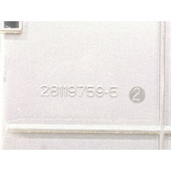 Recambio de caja reles / fusibles para citroën berlingo furgón (2008) 1.6 hdi 90 referencia OEM IAM 281197595  