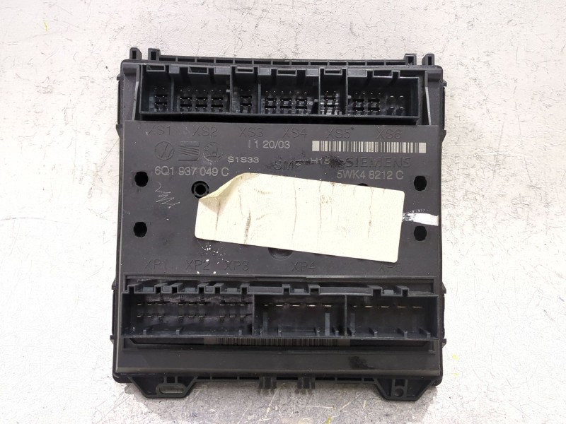 Recambio de caja reles / fusibles para seat ibiza (6l1)(04.2002) 1.9 sdi referencia OEM IAM 6Q1937049C  