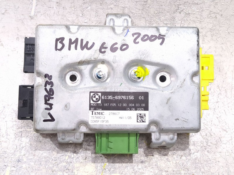 Recambio de modulo electronico para bmw 5 (e60) 530 d referencia OEM IAM 61356976156  