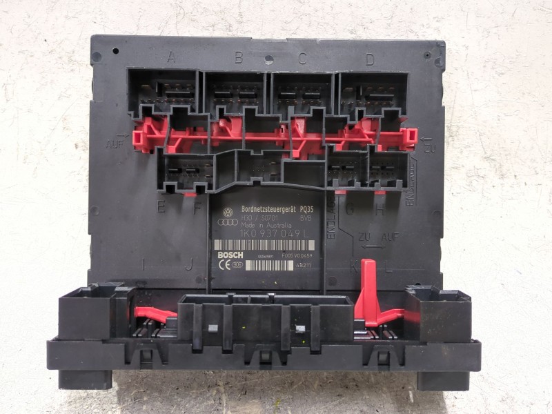 Recambio de caja reles / fusibles para volkswagen golf v (1k1)(2003) 2.0 tdi 16v referencia OEM IAM 1K0937049L  