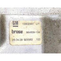 Recambio de mecanismo elevalunas trasero izquierdo para opel insignia berlina (2008) 2.0 cdti referencia OEM IAM 13302441  