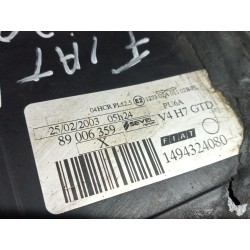 Recambio de faro delantero izquierdo para fiat ulysse (121)(1994) 2.0 jtd referencia OEM IAM 1494324080  