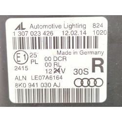 Recambio de faro delantero derecho para audi a4 b8 (8k2) 3.0 tdi quattro referencia OEM IAM 1307023426 8K0941030AJ  