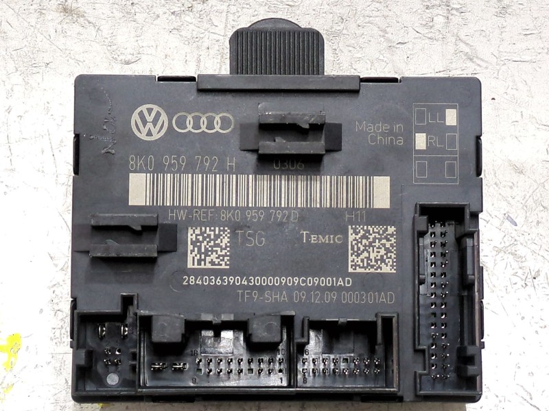 Recambio de modulo electronico para audi a4 b8 (8k2) 3.0 tdi quattro referencia OEM IAM 8K0959792H  