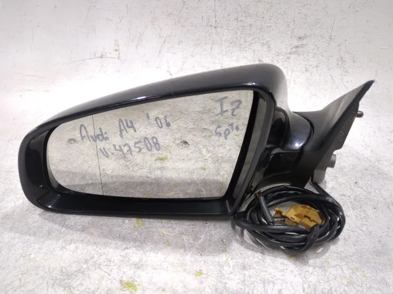 Recambio de retrovisor izquierdo para audi a4 b7 (8ec) 2.0 tdi 16v referencia OEM IAM E1010681  