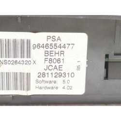 Recambio de mando climatizador para citroën c4 i (lc_) 2.0 hdi referencia OEM IAM 9646554477  