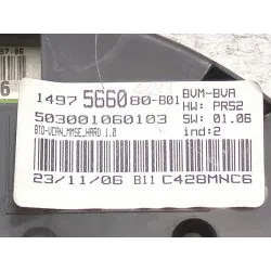 Recambio de cuadro instrumentos para citroën c8 (ea_, eb_) 2.0 hdi 135 referencia OEM IAM 1497566080  