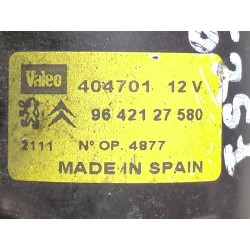 Recambio de motor limpia delantero para peugeot partner furgón (5) 1.9 d referencia OEM IAM 9642127580  