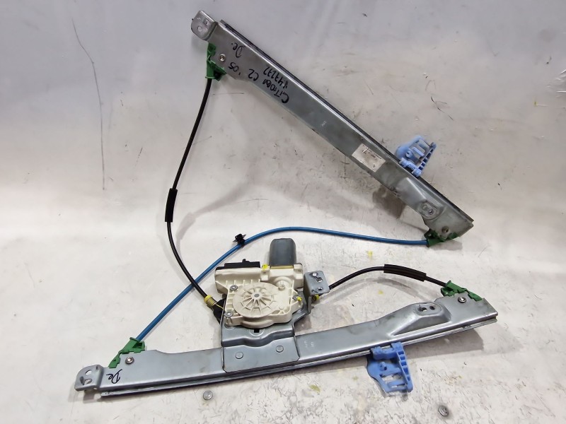 Recambio de mecanismo elevalunas delantero derecho para citroën c2 (jm_) 1.4 hdi referencia OEM IAM 9660159880  