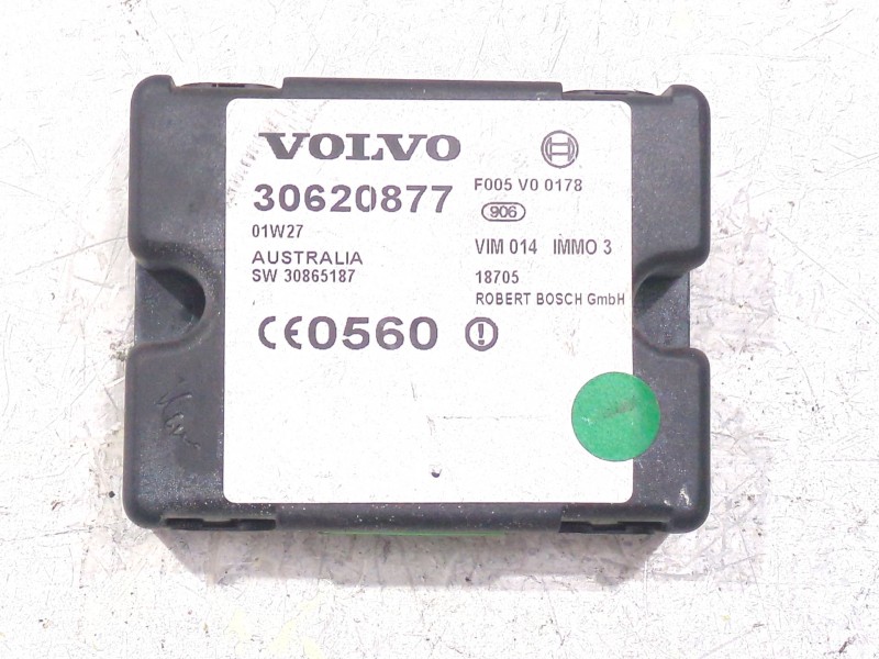 Recambio de centralita inmovilizador para volvo s40 berlina (1995) 1.9 di referencia OEM IAM 30620877  