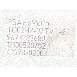 Recambio de turbo para peugeot 208 1.6 hdi referencia OEM IAM 9673283680 4937302003  