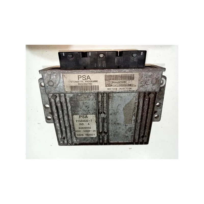 Recambio de centralita inyeccion para peugeot 206 + (2009) 1.4 básico [1,4 ltr. - 55 kw] referencia OEM IAM 9652202780  