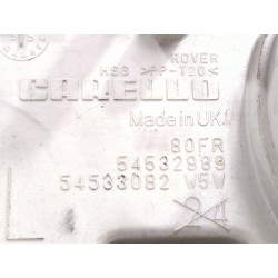 Recambio de faro delantero izquierdo para rover 100 (metro) (xp) 114 gti 16v referencia OEM IAM 54532989 54533082  