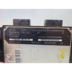 Recambio de centralita inyeccion para peugeot partner monospace (5_, g_) 1.9 d 4x4 referencia OEM IAM 9661879180  