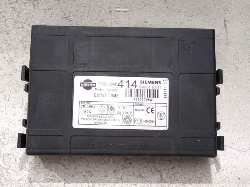 Recambio de modulo electronico para nissan almera (n16/e)(01.2000) 2.2 dci referencia OEM IAM 28551BM414  