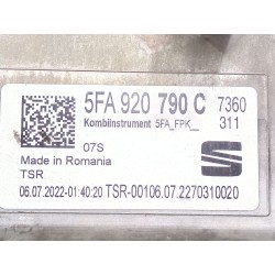 Recambio de cuadro instrumentos para seat leon (kl1, klg) 2.0 tdi referencia OEM IAM 5FA920790C  