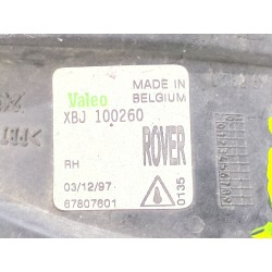 Recambio de faro antiniebla derecho para rover 200 fastback (xw) 214 si/gsi referencia OEM IAM XBJ100260  
