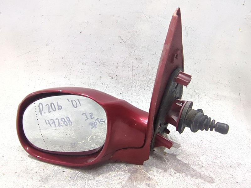 Recambio de retrovisor izquierdo para peugeot 206 hatchback (2a/c) 1.9 d referencia OEM IAM 4985000  