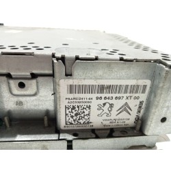 Recambio de sistema audio / radio cd para peugeot 207 (2006) 1.6 hdi referencia OEM IAM 96643697XT  