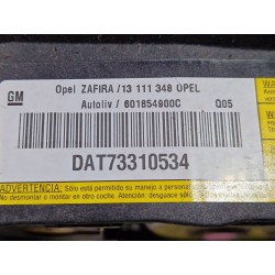 Recambio de airbag volante para opel zafira / zafira family b (a05) 1.9 cdti (m75) referencia OEM IAM 13111348  